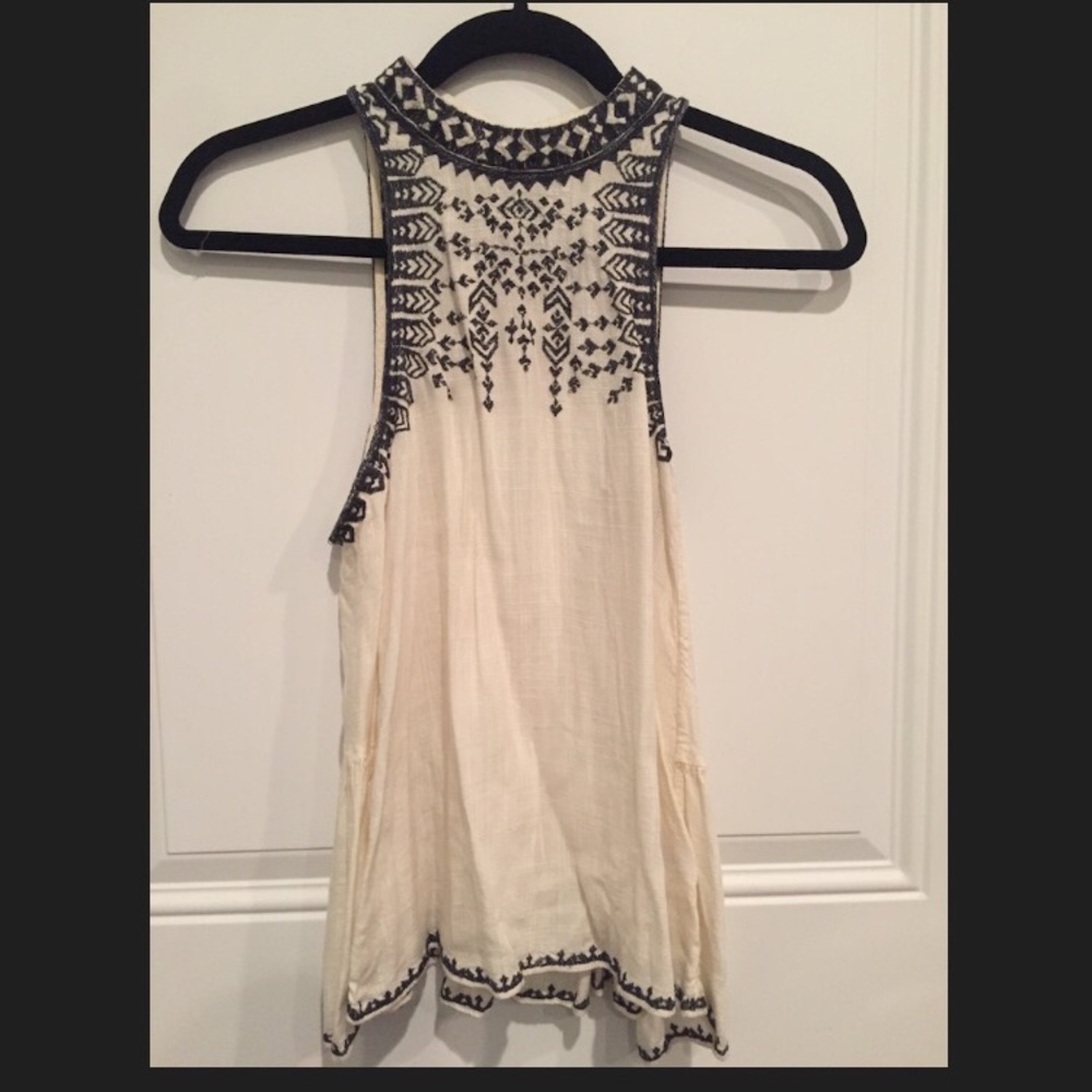 Urban Outfitters embroidered tank